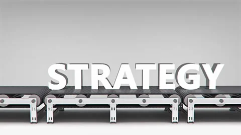 Conveyor with word animation Stock Footage 37631241