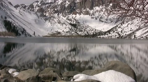 Convict Lake Stock Footage 46228838