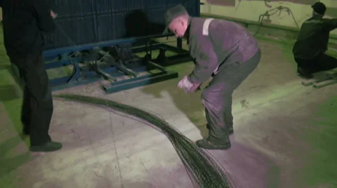 Convicted by compulsory works Stock Footage 37878084