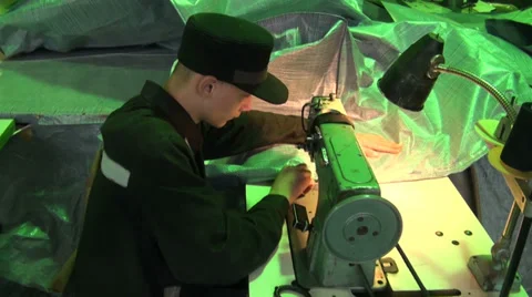 Convicted by compulsory works Stock Footage 37879301