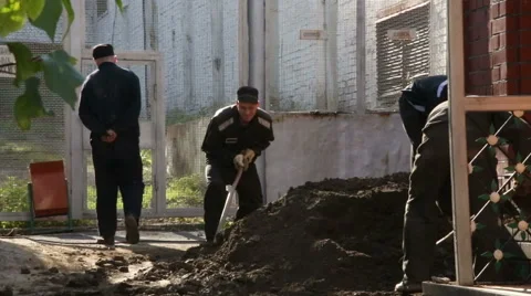 Convicted by compulsory works Video stock 47093013