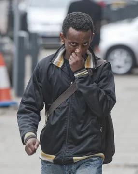Convicted Terror Plotter Siraj Yassin Abdullah Ali In Willesden. Picture David P Foto stock