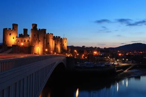 Conwy castle Stock Photos
