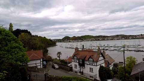 Conwy harbour, May 2017 Stock Footage 77887074