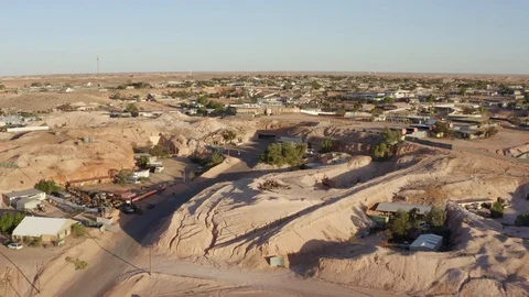 Coober Pedy Opal Fields Stock Footage 127219220