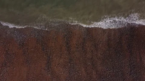 Cooden Beach Waves Stock Footage 163326004