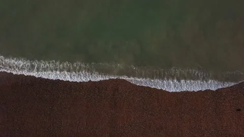 Cooden Beach Waves Stock Footage 163326236