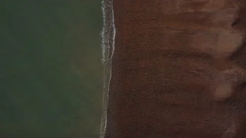 Cooden Beach Waves Stock Footage 163326257