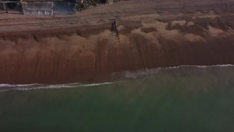 Cooden Beach Waves Stock Footage 163326269