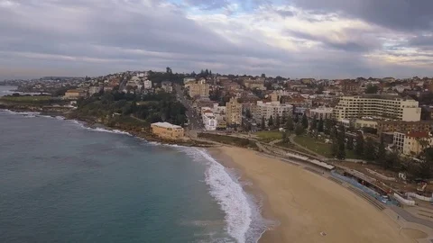 Coogee Aerial Stock Footage 77743155