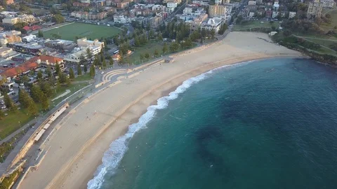 Coogee Beach, Sydney Stock Footage 103035323