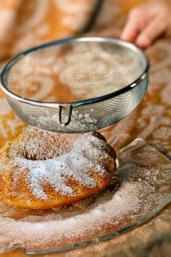 Cooing marble cake Stock Photos