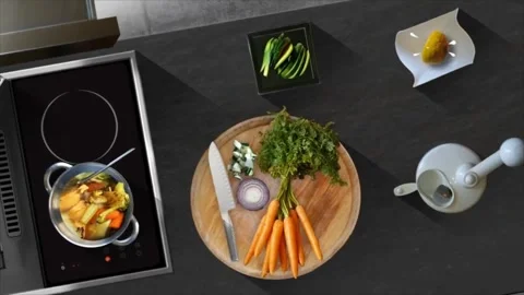Cook and Kitchen Tv Show Opening Sequence Catálogo de After Effects