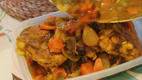 Cook and save Stock Footage 131753006