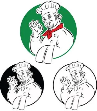 Cook chef Stock Illustration