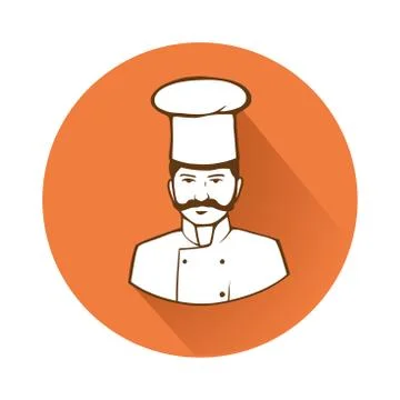 Cook chief symbol Stock-Illustration