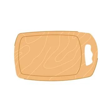 Cook chopping board cartoon vector illustration Stock Illustration