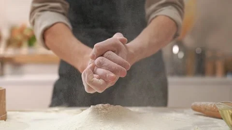 Cook Clap Hands Stock Footage 273499429