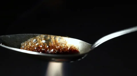 how to cook coke in a spoon