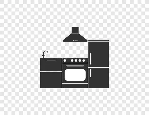 Cook, food, kitchen icon. Vector illustration, flat design. Stock Illustration