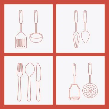 Cook icon design Stock Illustration