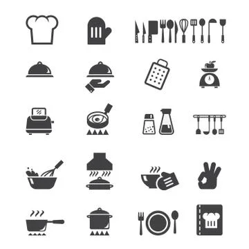 Cook icon Stock Illustration