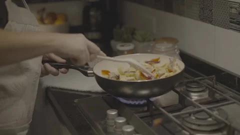 Cook kitchen chef Stock-Footage 268483465