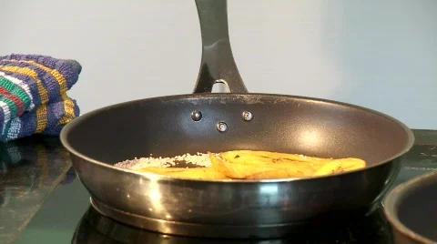 Cook In the Kitchen Stock Footage 718241