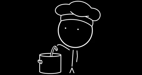 Cook in the kitchen Stock Footage 289387266