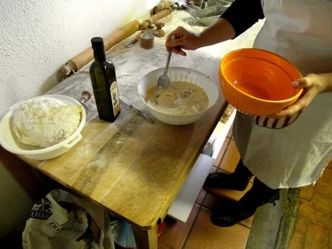 Cook in the kitchen Фото