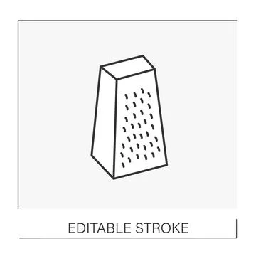 Cook line icon Stock Illustration
