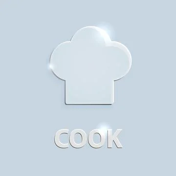 Cook logo design Stock Illustration
