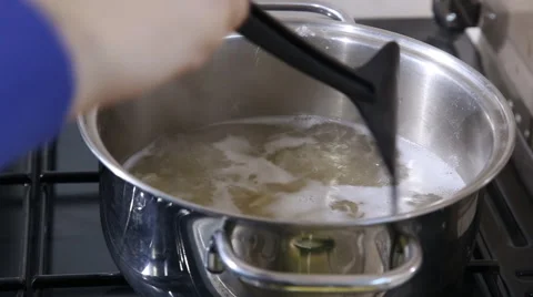 Cook pasta Stock Footage 56059241