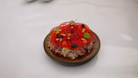 The cook prepares food Stock Footage 170696960