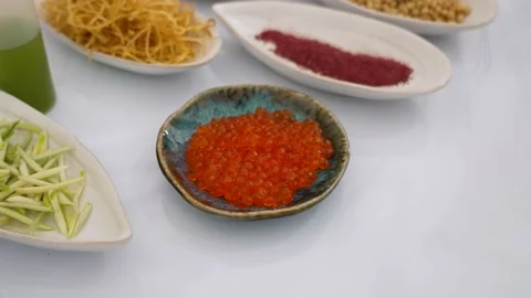 The cook prepares food Stock Footage 170696990
