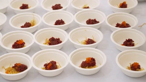 The cook prepares food Stock Footage 170697482