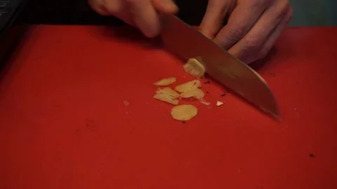 The cook prepares mushrooms Stock Footage 159881334