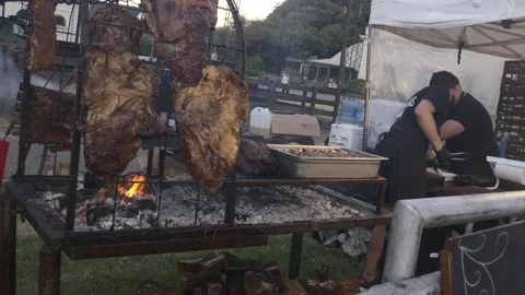 Cook preparing food Stock Footage 291562140