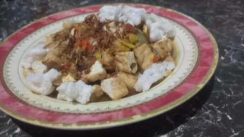 Cook Tofu Stock Footage 244472195