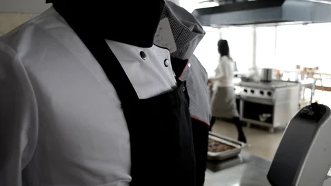 Cook Uniform Stock Footage 99902375