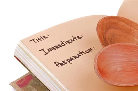 Cookbook Stock Photos