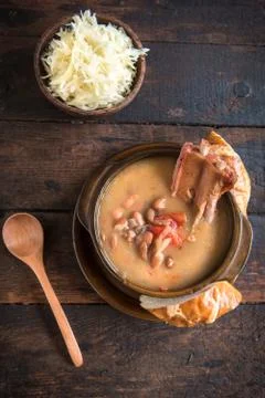 Cooked beans Stock Photos