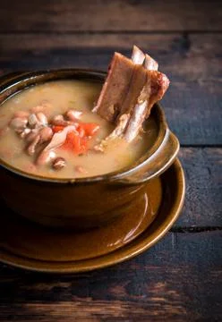 Cooked beans Stock Photos