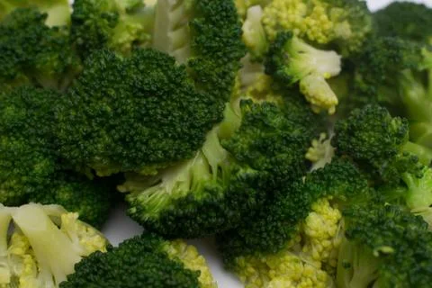 Cooked brocoli Stock Photos