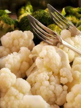Cooked cauliflower Stock Photos