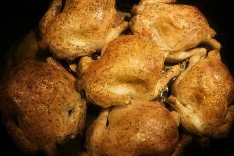 Cooked Chicken Stock Photos