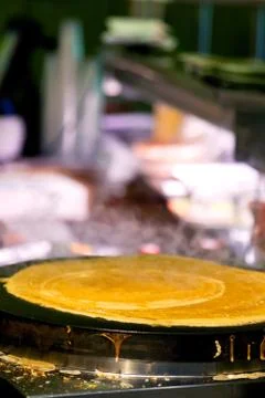 Cooked crepe Stock Photos