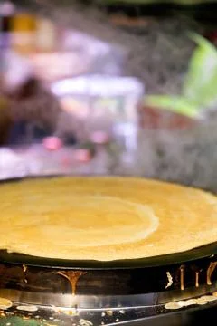 Cooked crepe Stock Photos