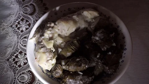 Cooked dolma Stock Footage 106198901