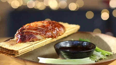 Cooked duck Stock Footage 121200407